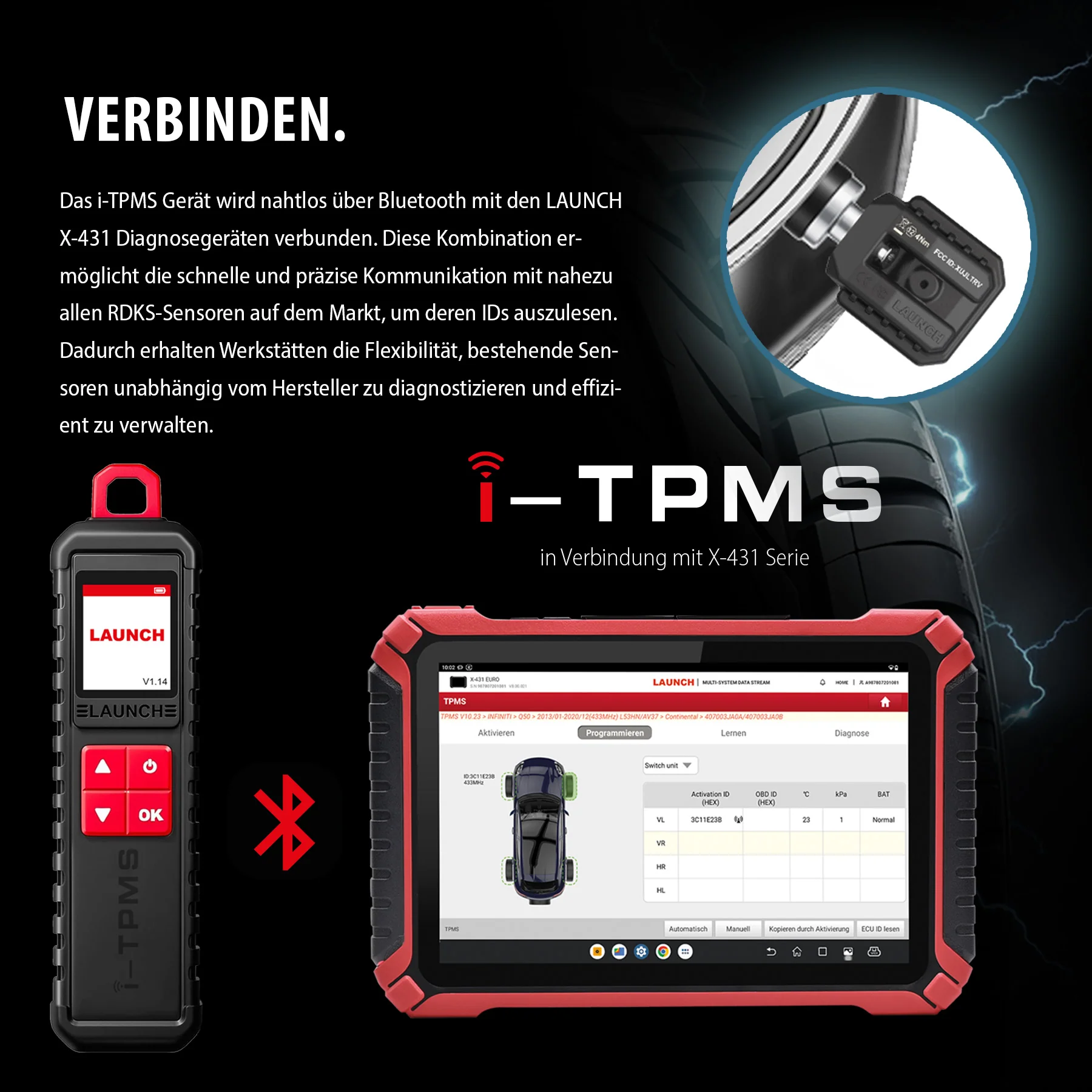 i-TPMS RDKS Programmiergerät - Image 7
