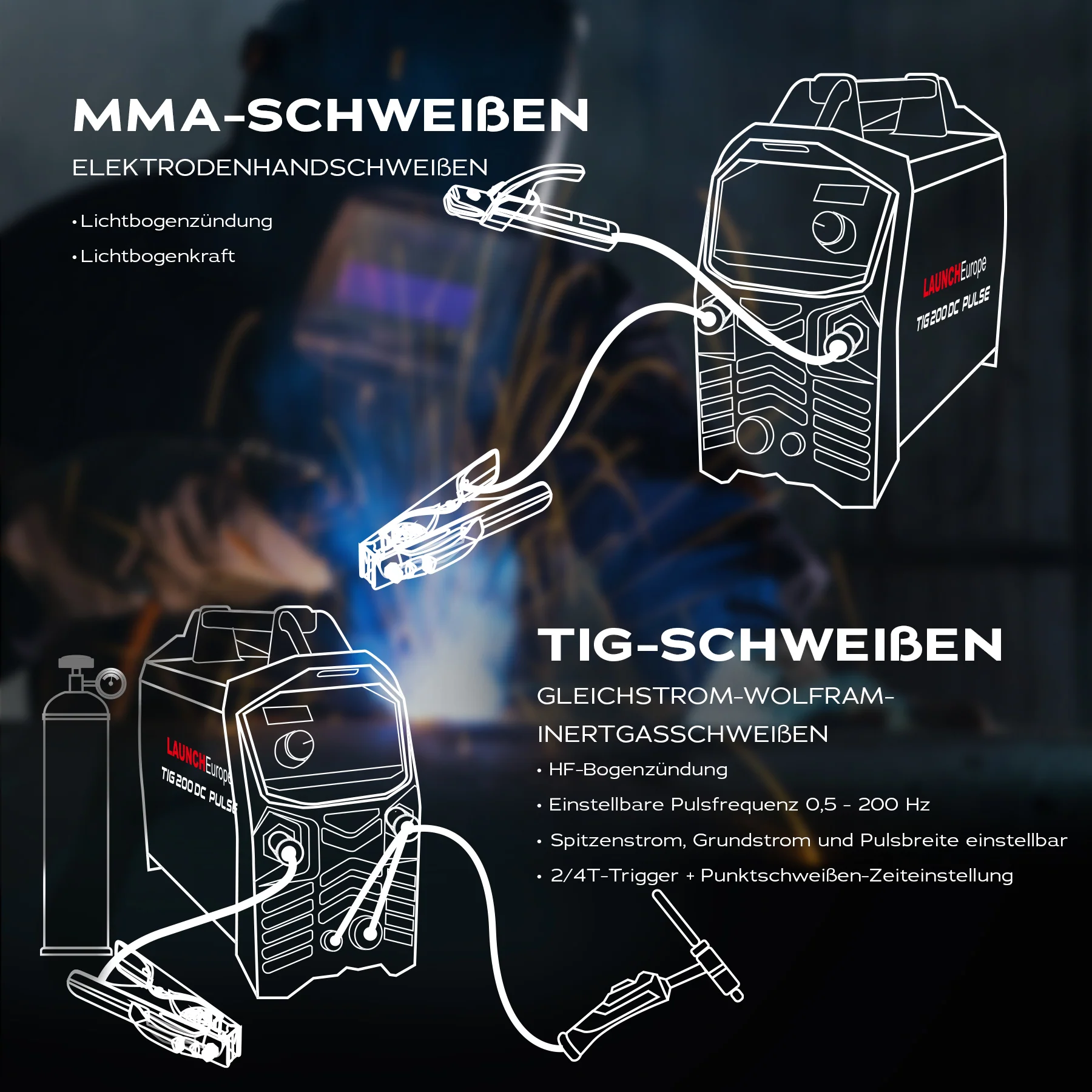 Schweißgerät TIG 200DC Pulse - Image 3