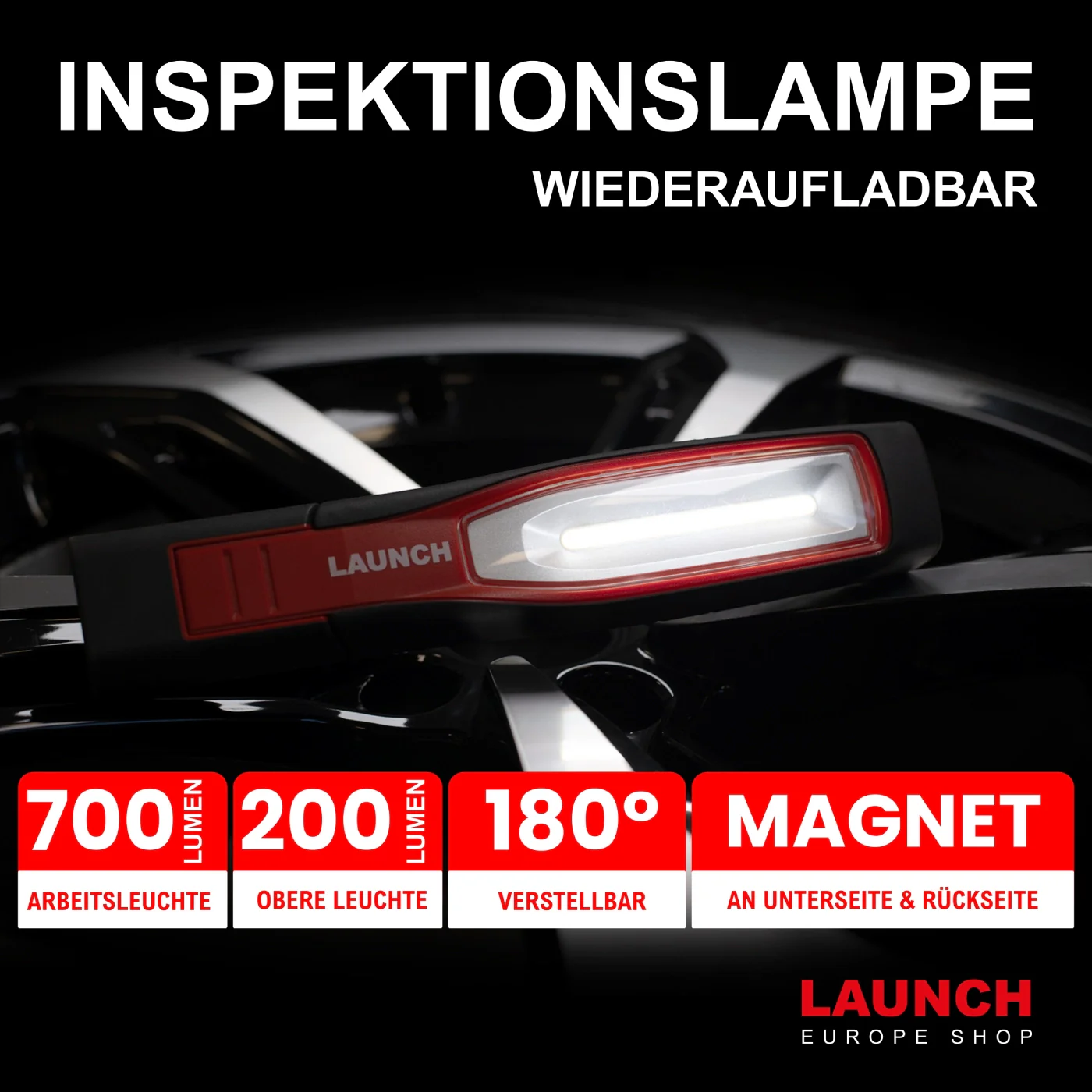 WL3016 LED Werkstattlampe - Image 3