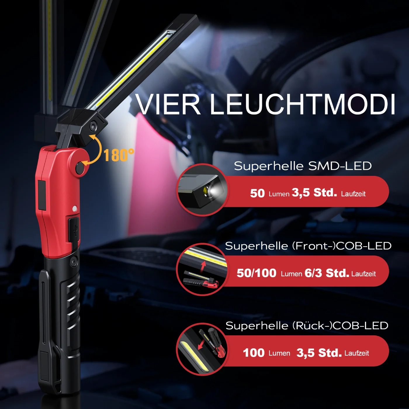 WL3130 LED Taschenleuchte - Image 6